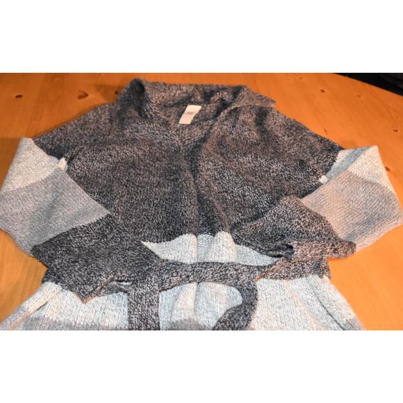 High Sierra Striped Gray Cardigan, Women's Medium, LN - Picture 3 of 5